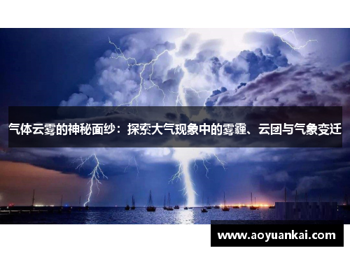 气体云雾的神秘面纱：探索大气现象中的雾霾、云团与气象变迁