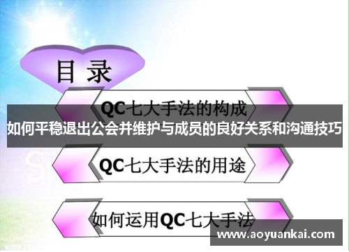 如何平稳退出公会并维护与成员的良好关系和沟通技巧